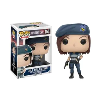 Funko POP! Collection Resident Evil Characters Games Resident Evil Jill Chibi Figures 9.5cm