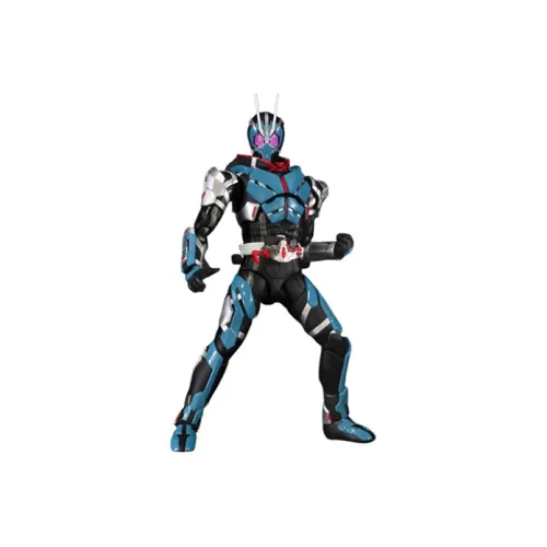 BANDAI Soul Limit Shf Kamen Rider 01 Zero One Hurricane Beetle Flying Thunder Poseable 14.5cm Scale Figures