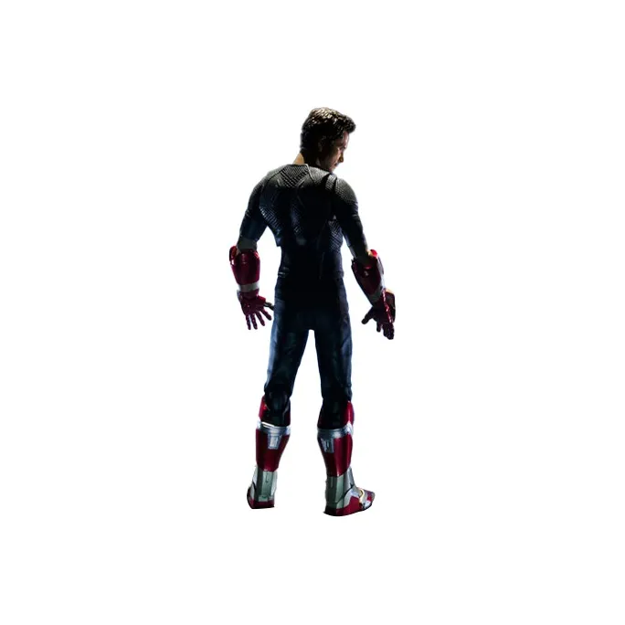 BANDAI Iron Man SHF Tony, Stark, Workbench 14cm Scale Figures-1