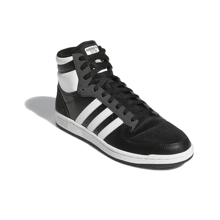 Adidas Top Ten Hi Black White Grey-2