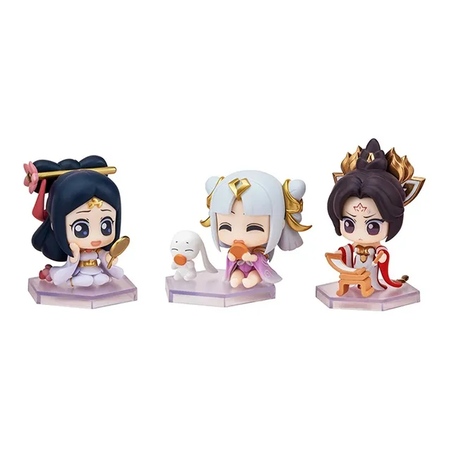GSC Honor Of Kings Character Honor Of Kings Chang'e Wu Zetian Westminster Abbey Nendoroid Set Chibi Figures-9