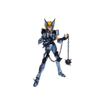 BANDAI Saint Seiya Characters Soul Limit Sacred Armor Myth White Silver Saint Hell Dog Constellation 20cm Scale Figures