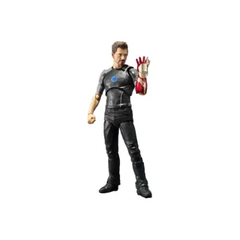 BANDAI Iron Man SHF Tony, Stark, Workbench 14cm Scale Figures