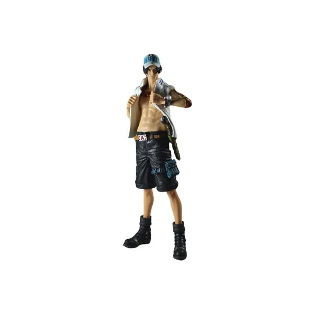 BANPRESTO Portgas D. Ace Glass Factory One Piece Koa Artistic King Marine Bonus Gifts 26cm-1