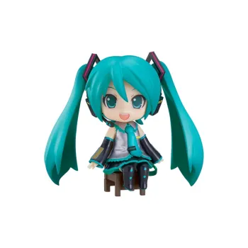 GSC Hatsune Miku Nendoroid Swacchao Miku Sitting Posture 9cm Chibi Figures