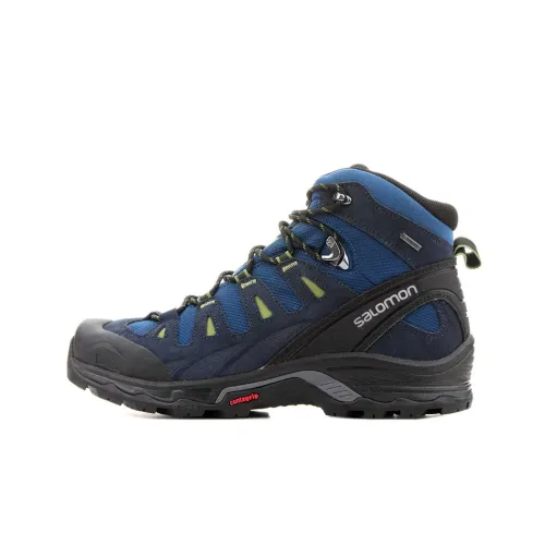 SALOMON X Ultra 3 Hiking / Trekking Shoes Men High-Top Blue