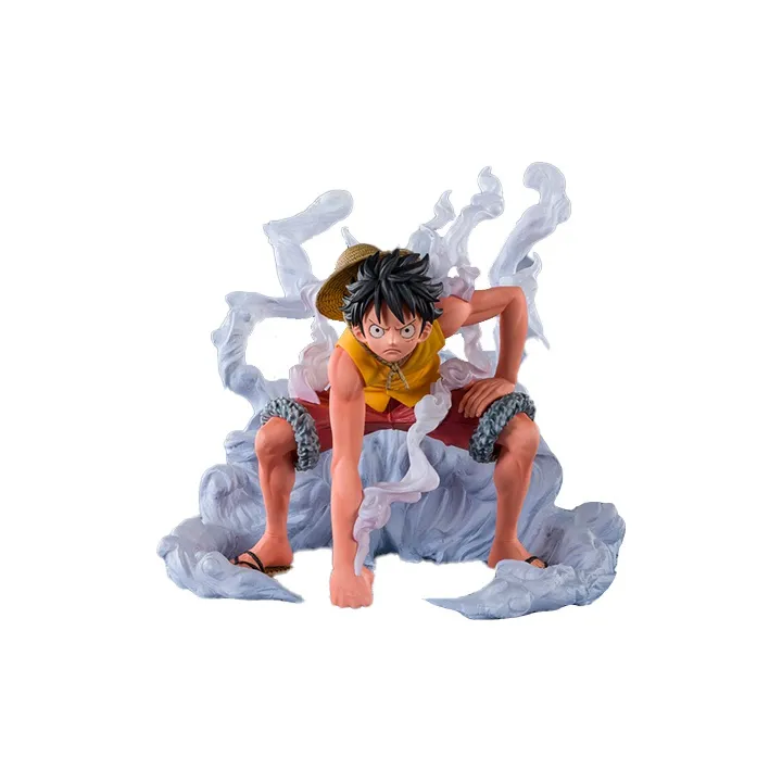 BANDAI Figuarts Zero One Piece Extra Battle Monkey D. Luffy Paramount War Action Figure Yellow-1