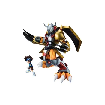 MegaHouse WarGreymon Digimon Taichi 'Tai' Kamiya Scale Figures 25cm