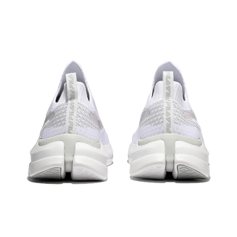 FILA RGB Peer 2.0 Low Top Running Shoes Men's White Pink Korean Style-3