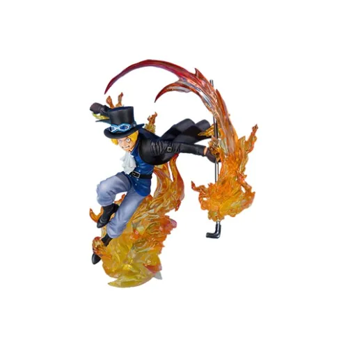 BANDAI Sabo Bandai Figurarts Zero One Piece Haki Scale Figures 19cm