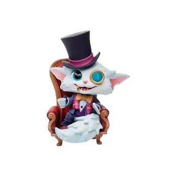 LEAGUE OF LEGENDS Lost Teeth · Nal LOL League Of Legends Cute Detective Sherlock Nal 12cm Chibi Figures
