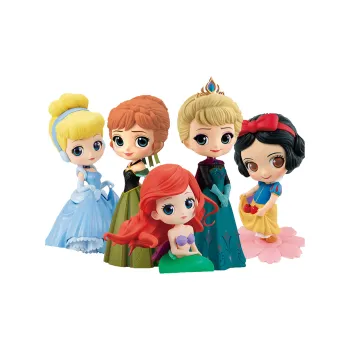 Disney Elsa Anna Snow White Ariel Cinderella Disney Scale Figures