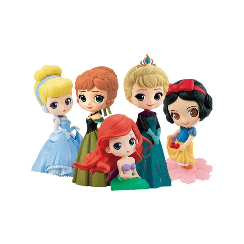 Disney Elsa Anna Snow White Ariel Cinderella Disney Scale Figures