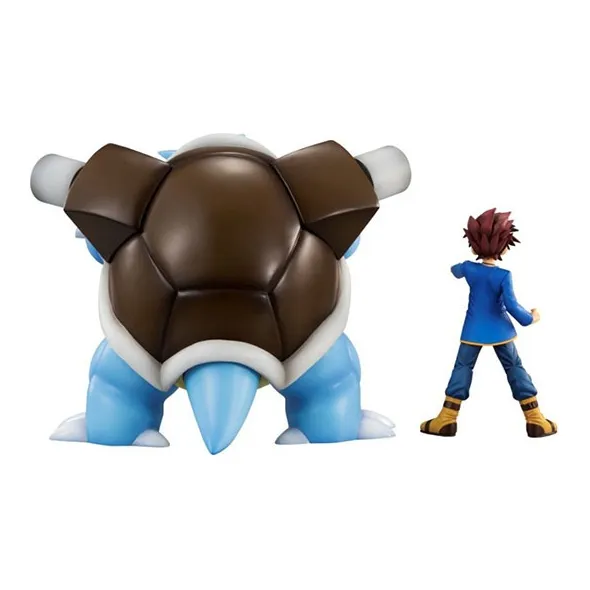 MegaHouse Water Arrow Turtle G.e.m. Pokémon Satoshi Tajiri 17cm Scale Figures-4