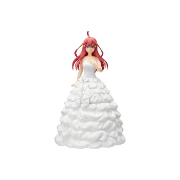 SEGA Itsuki Nakano The Quintessential Quintuplets Wedding Dress 22cm Bonus Gifts