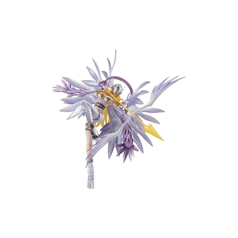 MegaHouse Gallantmon Gem Digimon, Angelmon, Ultimate Attack Sacred Arrow Of Divine Retribution Scale Figures 25cm-1