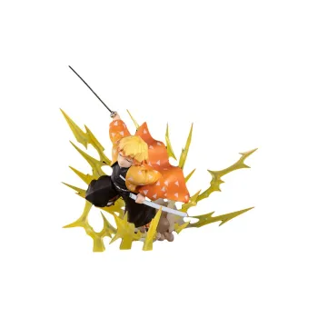 BANDAI Figuarts Zero Demon Slayer Agatsuma Zenitsu Thunder Breathing Figure Action Figure Yellow