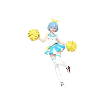 TAITO Rem From Zero Rem Cheerleader Figure 23cm Bonus Gifts