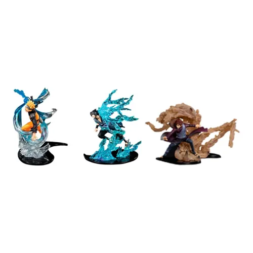 BANDAI Naruto Uzumaki Naruto Shippuden ZERO  Sasuke Gaara Scale Figures