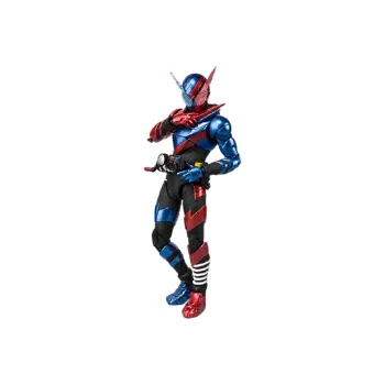 BANDAI Kamen Rider Build Create Rider Bandai SHF Kamen Rider Build Rabbit Tank Form Action Figures 14.5cm