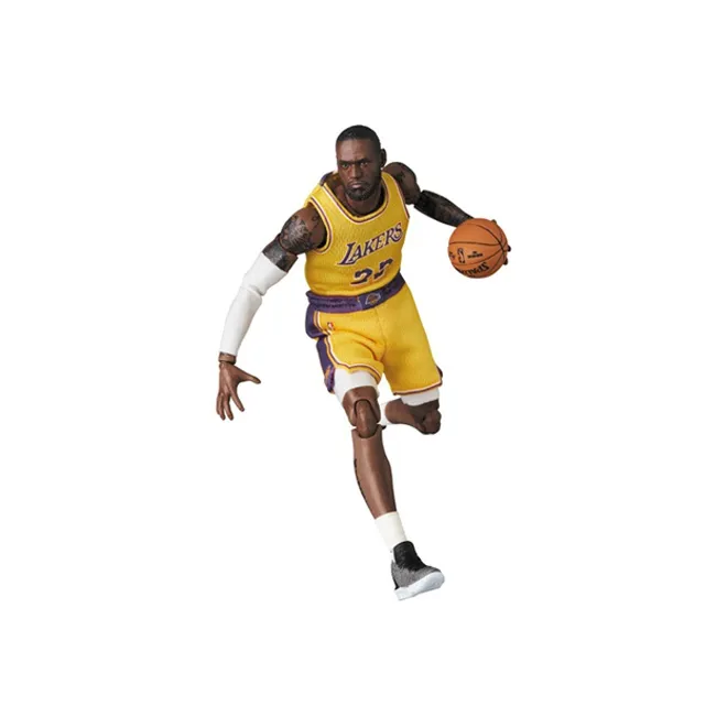 Mafex Nba La Lakers Lebron James Action Figure-4