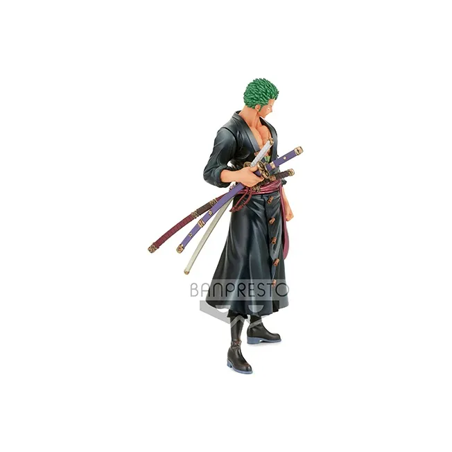 BANPRESTO Roronoa Zoro DXF One Piece Wano Country Vol.1 Roronoa Zoro Metallic Bonus Gifts-1