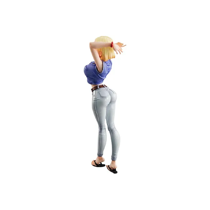 MegaHouse Android 18 Dragon Ball Z Android 18 Artificial Human Size 18 Ver. Iii Action Figure 21cm Scale Figures-1