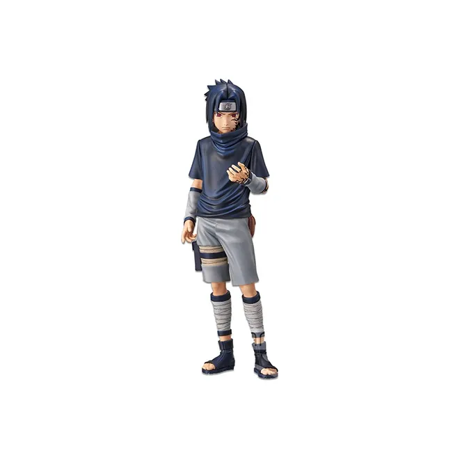BANPRESTO Sasuke Uchiha Glasses Factory, Naruto, Sasuke, Curse Seal Scale Figures 24cm-0