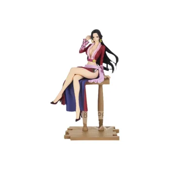 BANPRESTO The Voyager King Boa Hancock One Piece Grand Line Journey Empress Bonus Gifts 15cm
