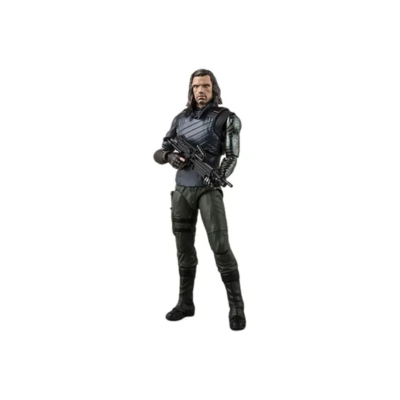 BANDAI Marvel Character SHF The Avengers Infinity War Winter Soldier Tamashii Effect Impact Action Figures-0