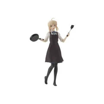 SEGA FGO Artoria Pendragon Sega Fate Homura's Meal Today King Saber Apron Bonus Gifts 21cm