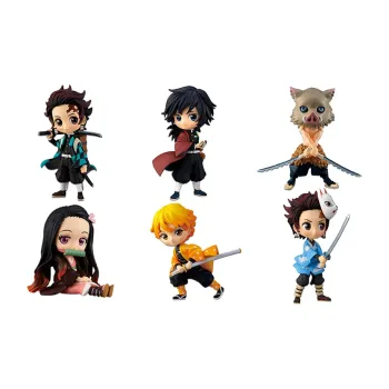 BANPRESTO Q Posket Petit Kimetsu No Yaiba Volume 1 Tanjiro Kamado Figure Blue