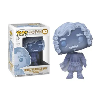 Funko Pop! Harry Potter Nearly Headless Nick Blue Translucent Figure #62