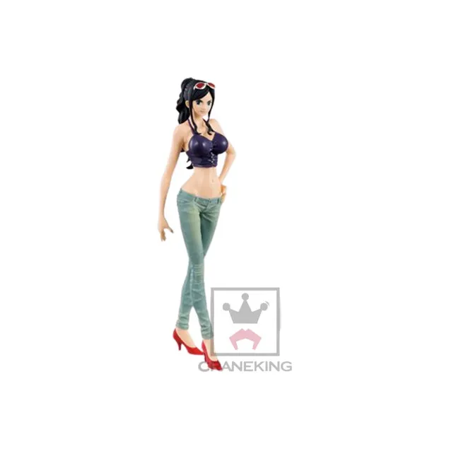 BANPRESTO Nico Robin Glass Factory Jeans Freak Vol. 3 One Piece Nico Robin Bonus Gifts Medium-4