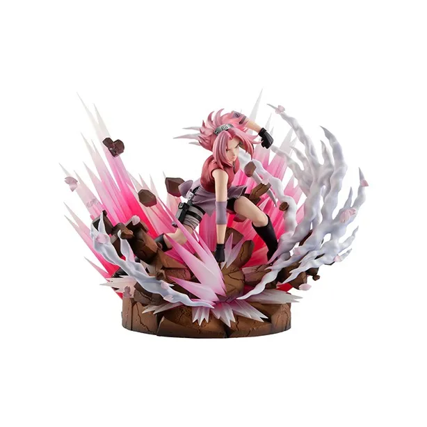 MegaHouse Sakura Haruno Naruto Shippuden Ver.3 Scale Figures 27cm-2
