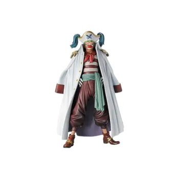 BANPRESTO Baki Glass Factory Grandline Men One Piece, Clown, Bonus Gift 16.5cm Scale Figures