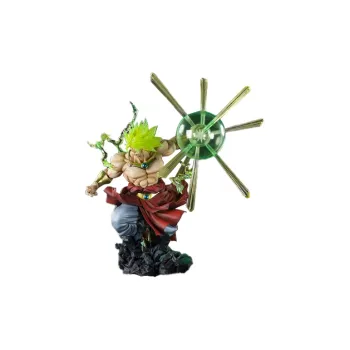 BANDAI Figuarts Zero Dragon Ball Z The Burning Battles Super Saiyan Broly Action Figure Tan
