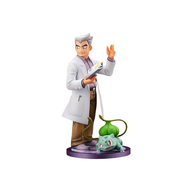 SHOUWU Bulbasaur Kotobukiya Artfx J Pokémon Dr. Fuji And 21cm Scale Figures-0
