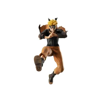 MegaHouse Naruto G.E.M. Series Naruto Uzumaki Shinobi World War Version Action Figure Orange