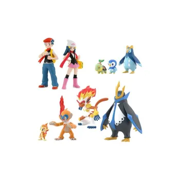 BANDAI Pokémon Character Collection Pokémon Scale World Johto Area Set 2cm/8.5cm Scale Figures