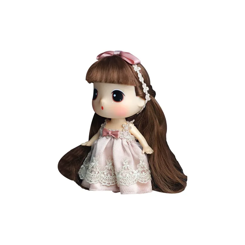 Ddung Winter Camellia Champagne Doll Girl Princess Cute And Adorable 18cm Doll Ball Jointed Dolls-1