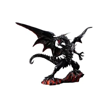 MegaHouse Yu Gi Oh! Character Artworks Yu Gi Oh! True Red Eyes Black Dragon Scale Figures 32.5cm