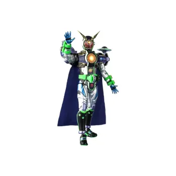 BANDAI Kamen Rider ZI O Bandai Souls Limited SHF Kamen Rider Woz Galaxy Tri Form Woz Scale Figures