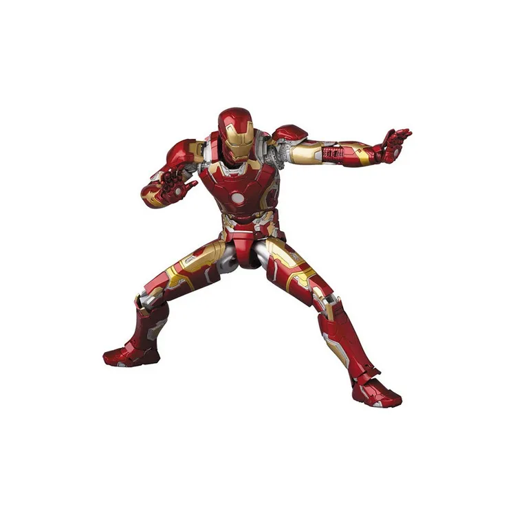Medicom Toy Iron Man Marvel MK43 The Avengers Age Of Ultron Articulated 16cm Scale Figures-0