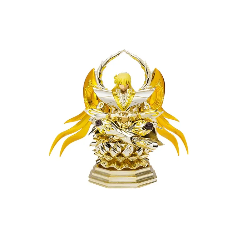 BANDAI Shaka The Myth Of The Sacred Armor Saint Seiya Gold Soul Virgo Scale Figures-2