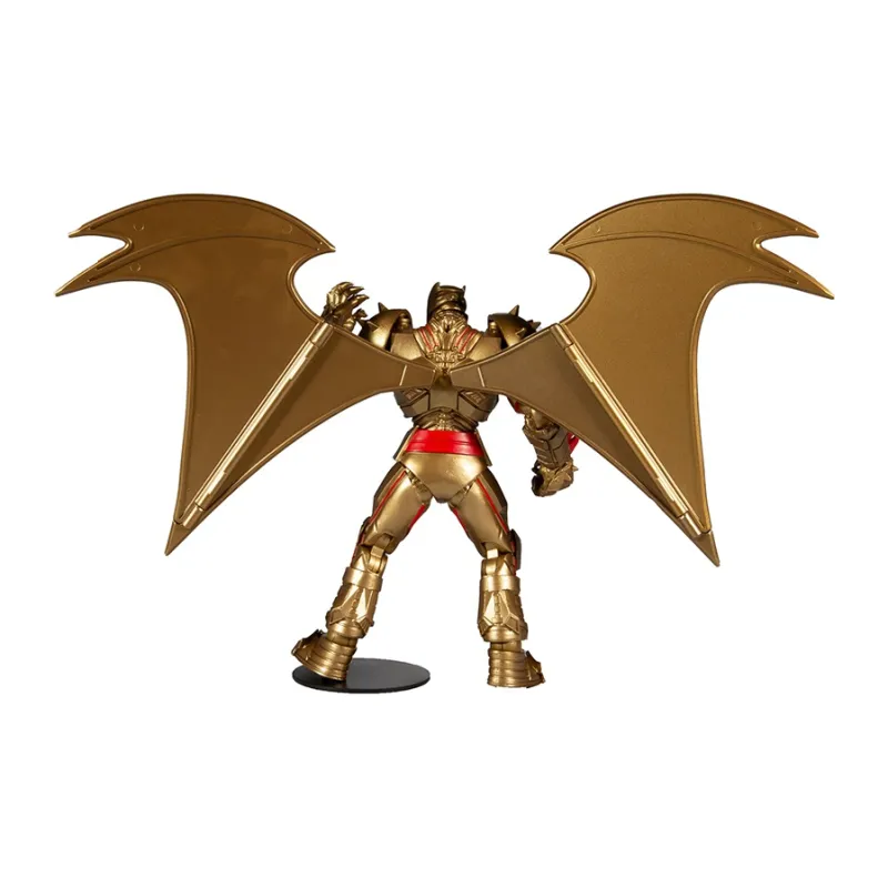 McFARLANE Batman DC Comic Doll Figure Heavy Armor Gold Limited Scale Figure Bonus Gifts-3