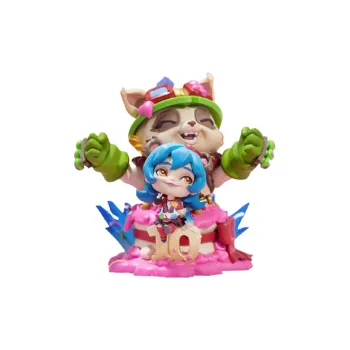 LEAGUE OF LEGENDS Dark Lady Annie LOL League Of Legends Annie 10th Anniversary Limited Chibi Figures 15cm