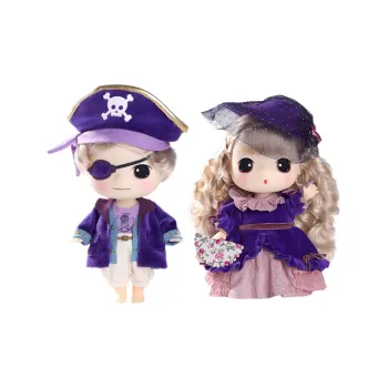Ddung Couple Collection Winter Camellia Pirate And Princess Ball Jointed Dolls