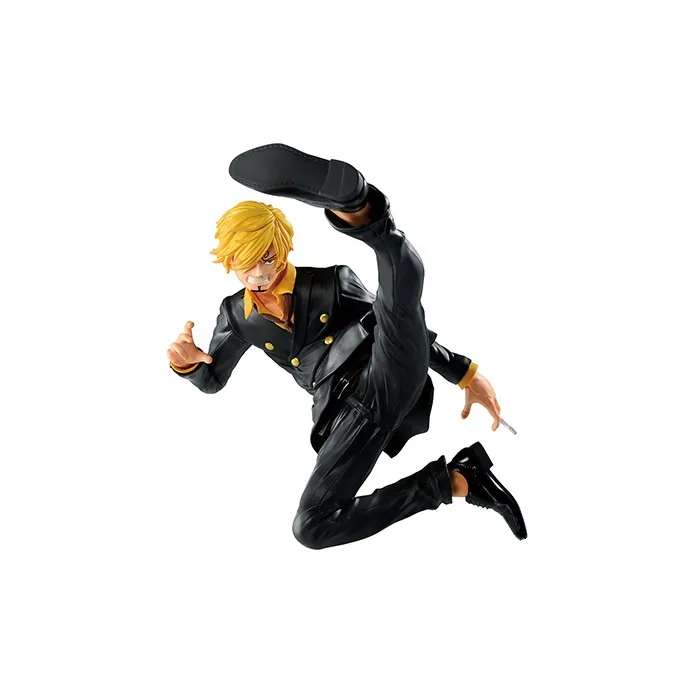 BANDAI Ichibansho One Piece Dynamism Of Ha Sanji Action Figure Black-0