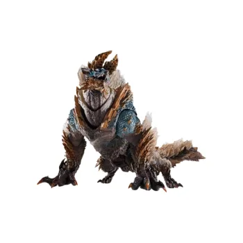 BANDAI Japan Monster Hunter World Iceborne S.H. Monsterarts Thunder Wolf Wyvern Zinogre Action Figure